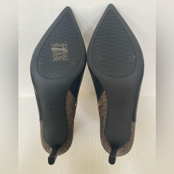 Michael Kors Alina Flex Leather and Logo Ankle Boot  Size 8.5 NWOB - Picture 6 of 7